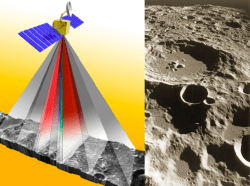 Artist illustration of the Lunar Exploration Orbiter