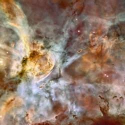 Carina Nebula. Image credit: Hubble