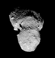Asteroid Itokawa. Image credit: JAXA