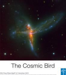 The Cosmic "Bird" Galaxy.  Image Credit:  ESO