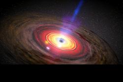 Black hole. Image credit: NASA
