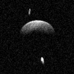 Asteroid 2001 SN263. Image credit: Arecibo Observatory