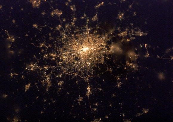 images of earth from space at night. Earth From Space at Night