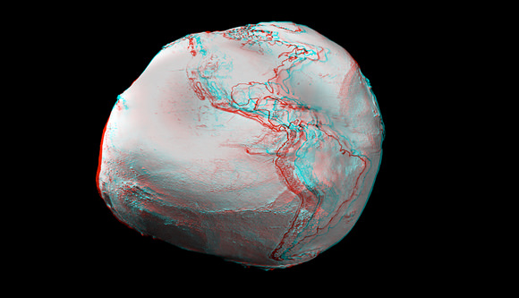 Anaglyph images created from