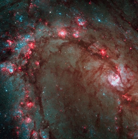 WFC3 view of M83. Credit: NASA, ESA, and the Hubble Heritage Team (STScI/AURA)