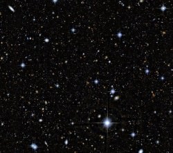 This deep-field image from CFHT contains 500,000 galaxies.