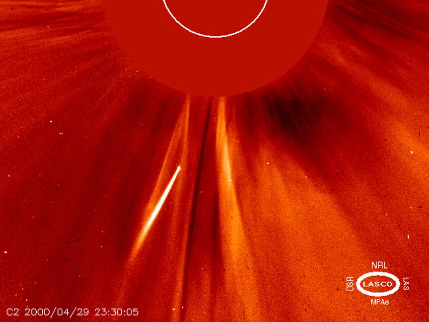 Sun-Grazing Comet