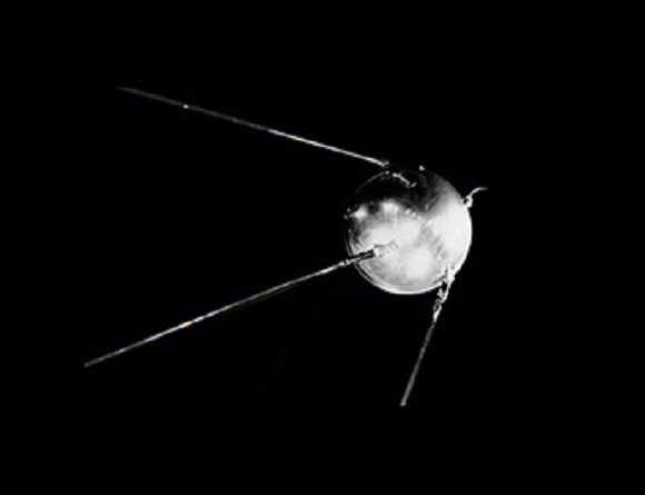 The Sputnik spacecraft stunned the world when it was launched into orbit on Oct. 4th, 1954. Credit: NASA
