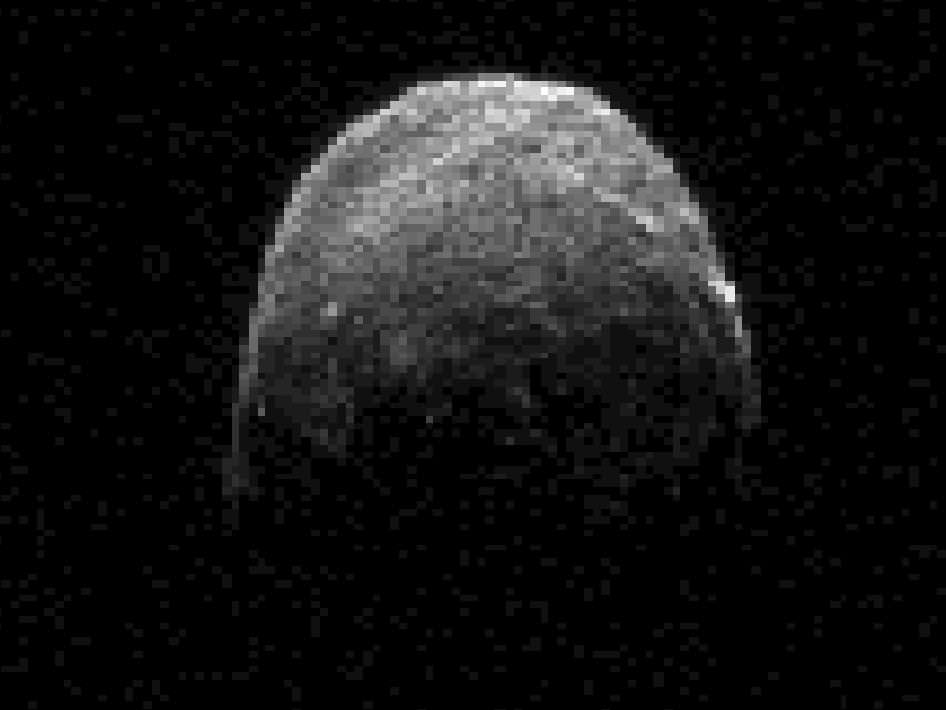 of asteroid 2005 YU55 was