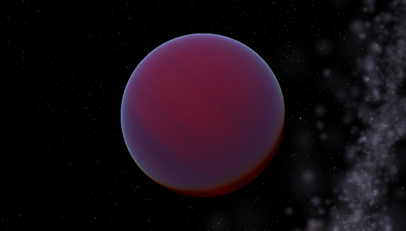 An artist's conception of a T-type brown dwarf. (Credit: Tyrogthekreeper under a Wikimedia Commons Attribution-Share Alike 3.0 Unported license).