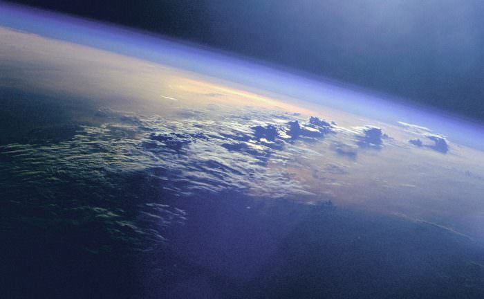Earth’s Atmosphere seen from space. Credit: NASA