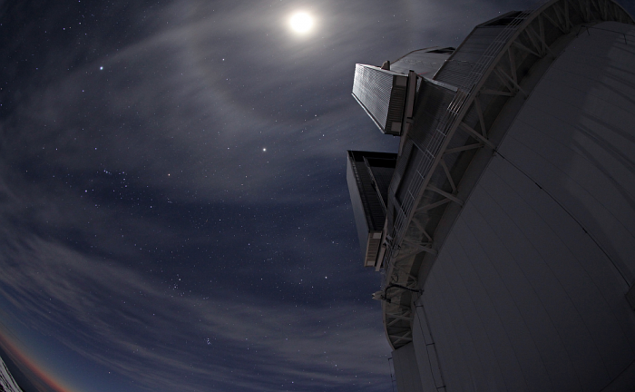 The Subaru Telescope atop Mauna Kea. CHARIS works in conjunction with Subaru. Image: Dr. Hideaki Fujiwara - Subaru Telescope, NAOJ.