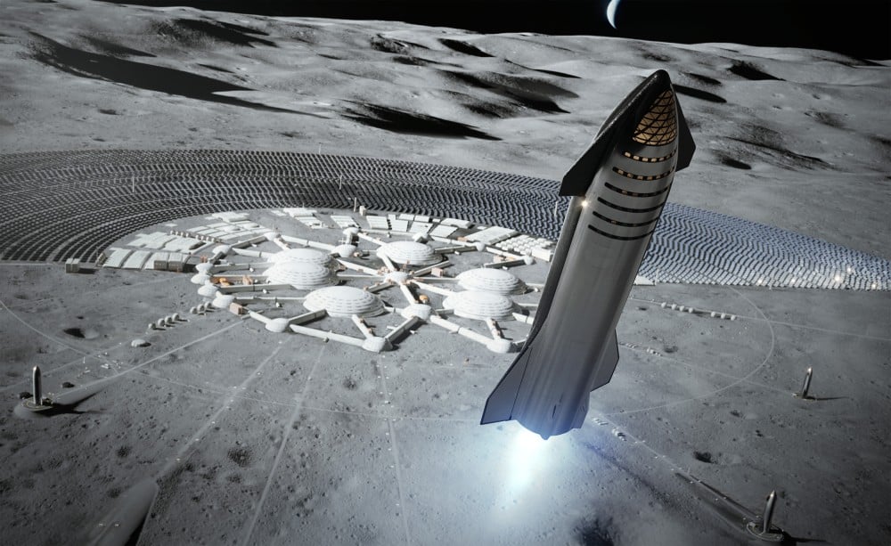 SpaceX Makes a Huge Pivot, Wants to Build on the Moon Instead