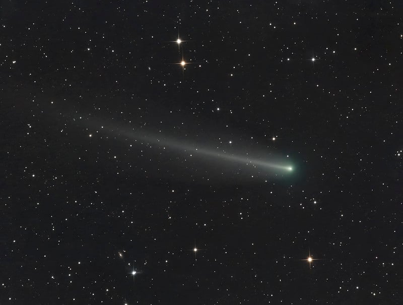 Comet 220P McNaught from August 22nd. Credit: Frank Astro.