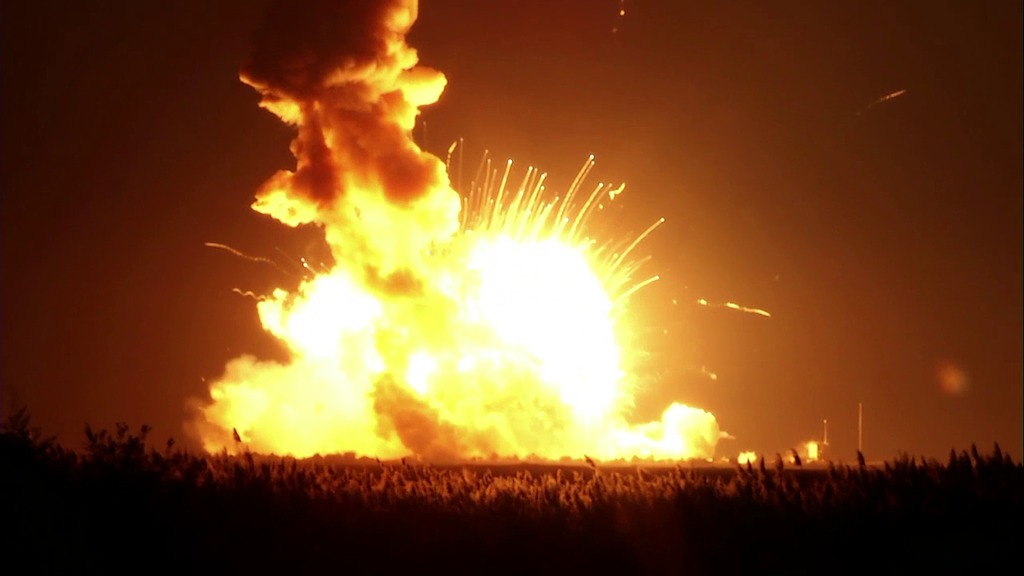 Antares Launch Mishap. Credit: NASA Goddard