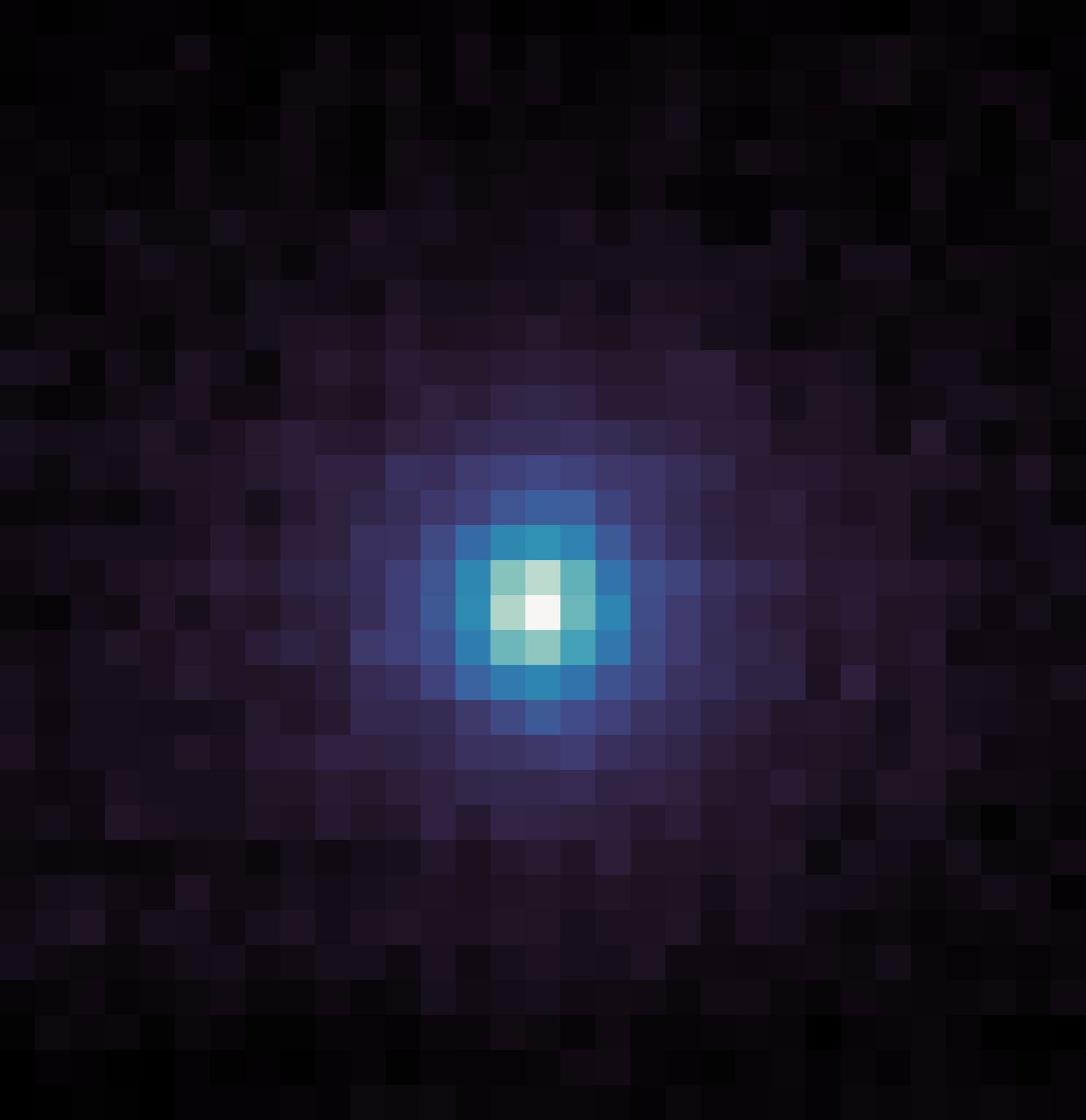 This ultraviolet image shows the halo of gas and dust, or coma, surrounding comet 3I/ATLAS as seen on Oct. 9th, 2025, by NASA’s MAVEN spacecraft. Credit: NASA/Goddard/LASP/CU Boulder