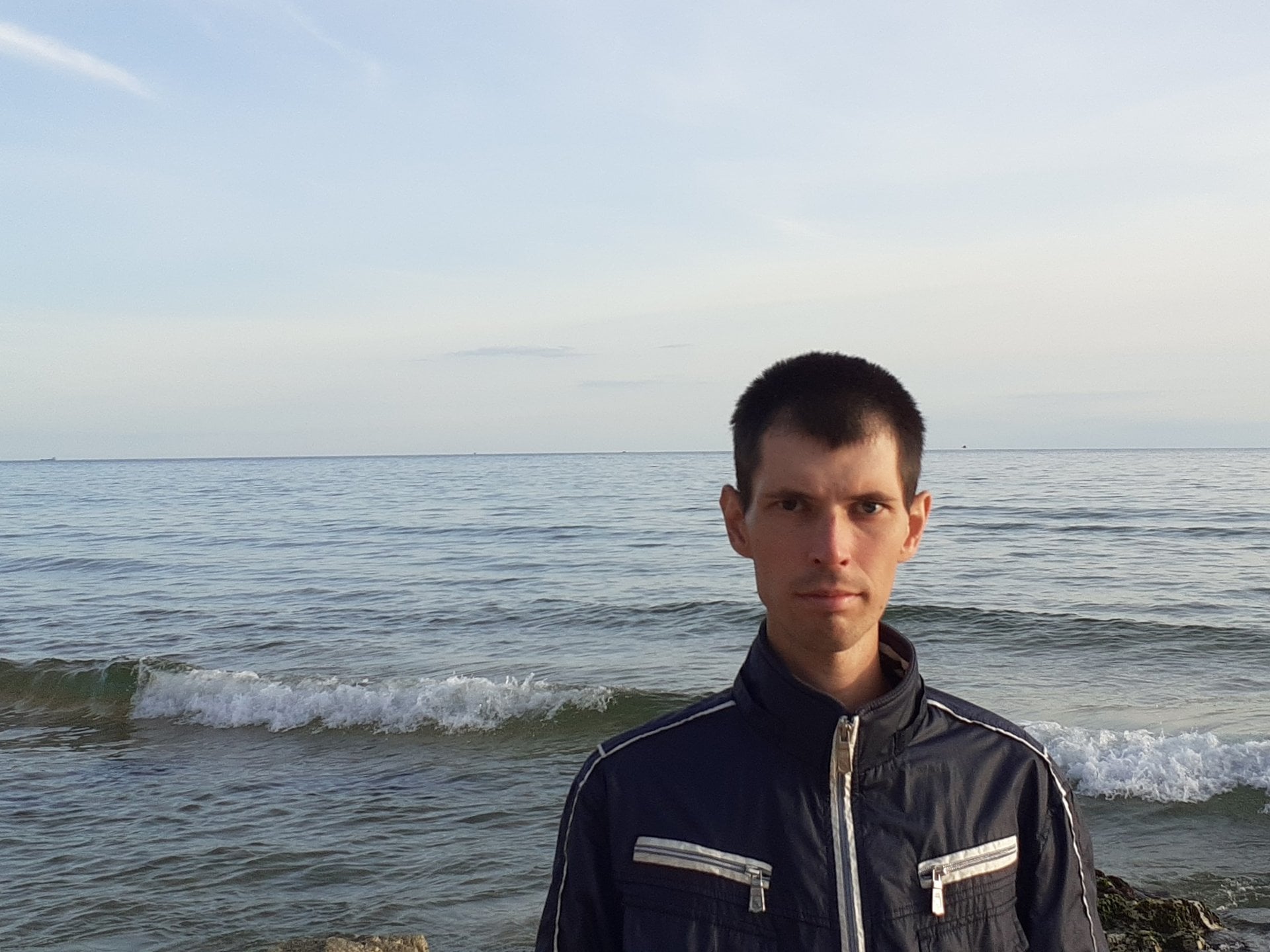 Amateur astronomer Filipp Romanov.