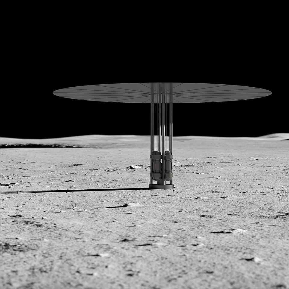 A 1,000°C Lunar Microreactor Could Power the Next Era of Moon Bases