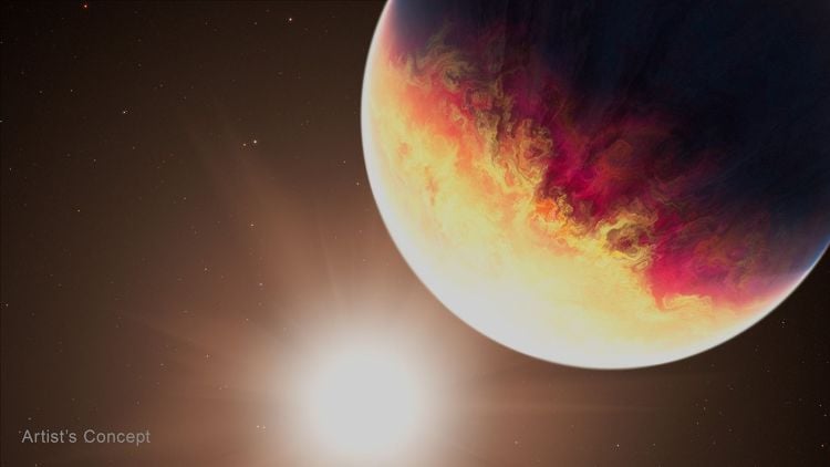 Hot Jupiter Endures Star-Powered Barbecue