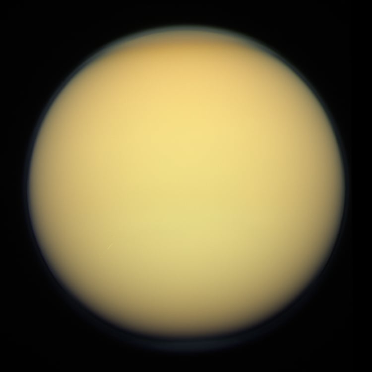 Titan's Hidden Blanket