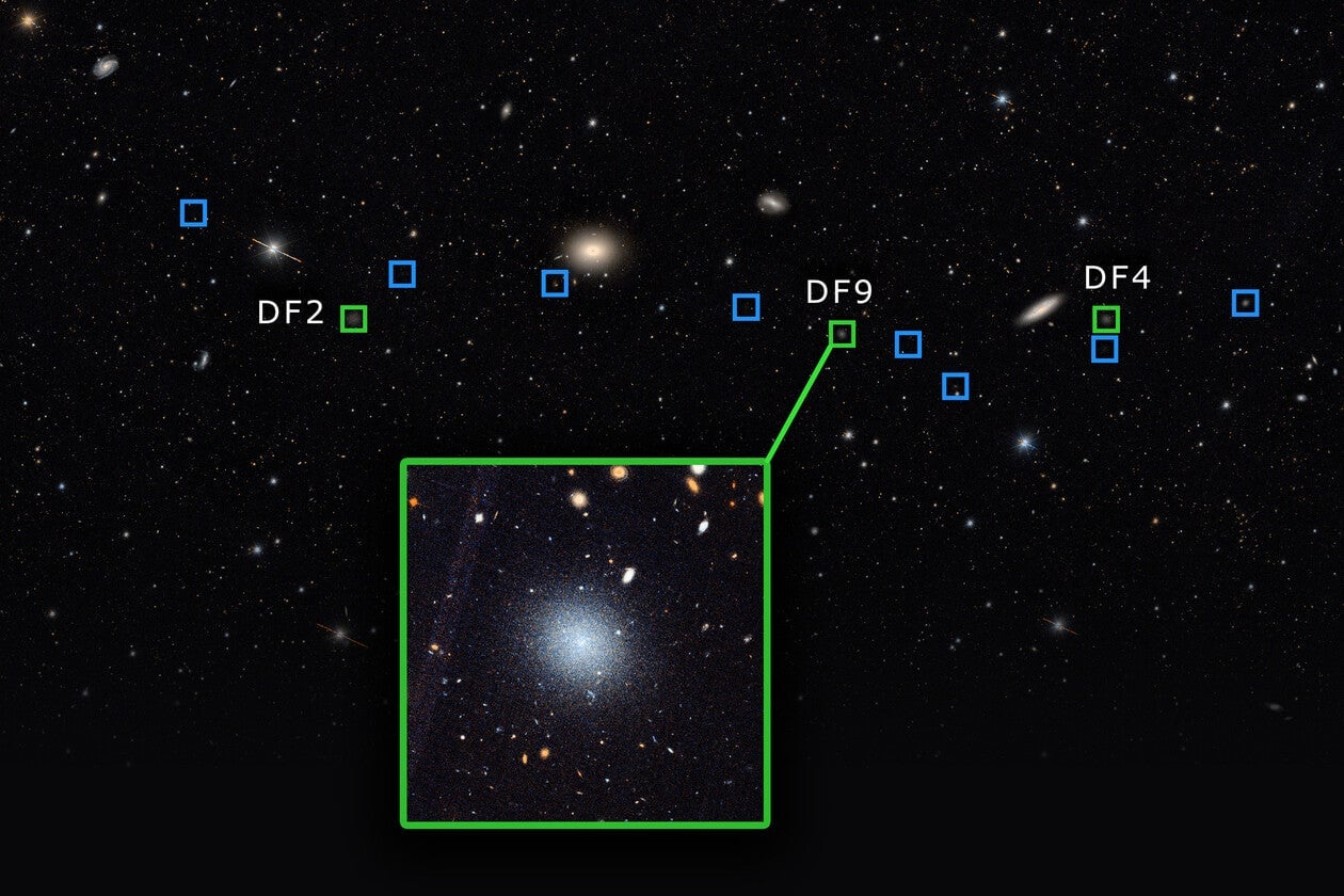 Astronomowie odkryli trzecią galaktykę bez ciemnej materii