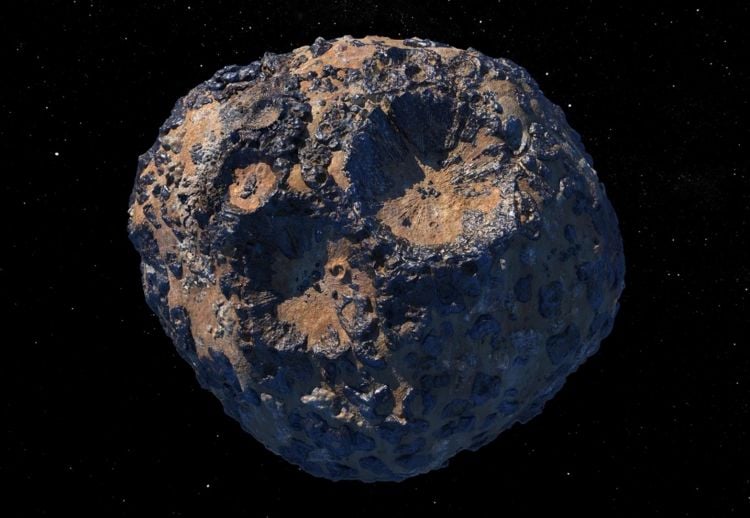 Giant Craters May Reveal if Psyche is a Lost Planetary Core