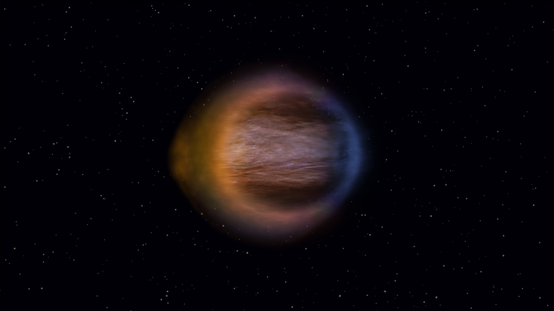 JWST Reveals a Lopsided Alien World with Blistering Evening Winds