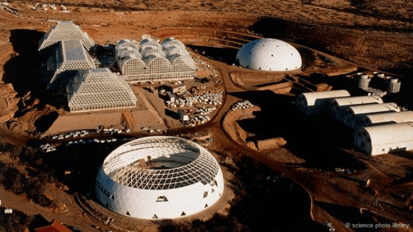 The Biosphere 2 project is an attempt to simulate Mars-like conditions on Earth. Credit: Science Photo Library