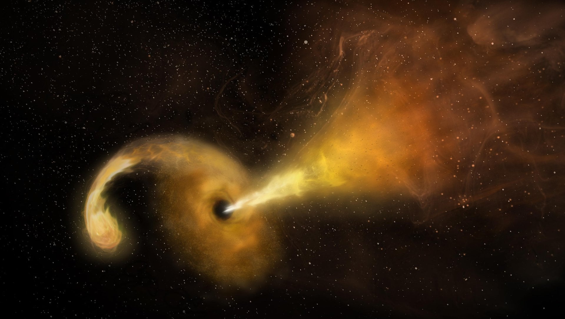 When It Comes To Burping Jets, Supermassive Black Holes and Stellar-Mass Black Holes Have The Same Table Manners