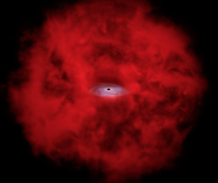 Astronomers Find an X-Ray Key to the Red Dot Mystery