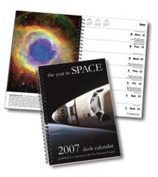 Year in Space 2007 desk calendar.