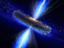 Artist impression of a black hole. Image credit: NASA