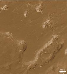 Inside Holden Crater on Mars. Image credit: HiRISE