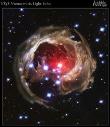 V838 Mon in March 2004. Credit: Hubble