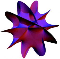 Possible 6-dimension geometry. Image credit: Andrew J. Hanson