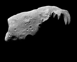 Asteroid Ida. Image credit: NASA/JPL