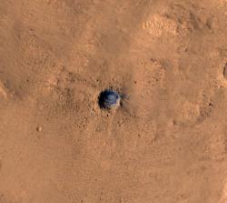 H20 Crater. Image credit: NASA/JPL/University of Arizona