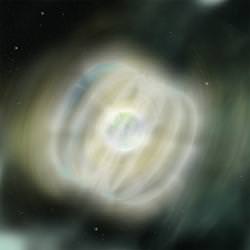 Artist illustration of a Magnetar. Image credit: Aurore Simonnet SSU NASA E/PO