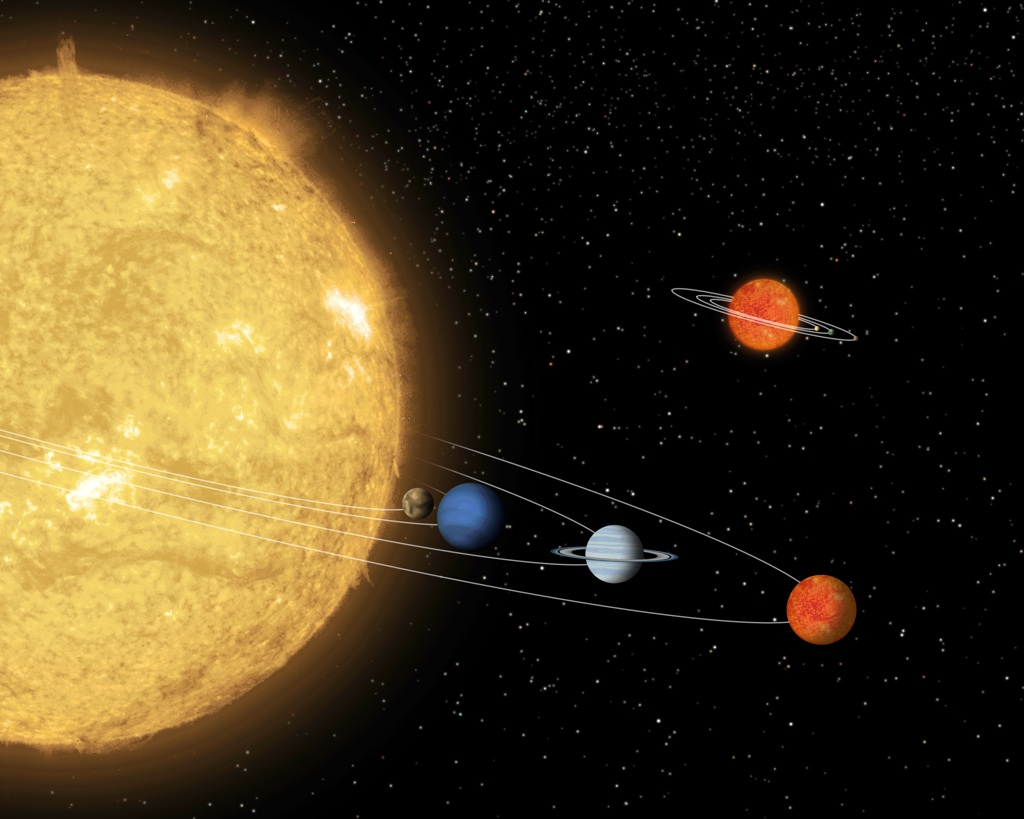 55 Cancri. Image credit: NASA/JPL
