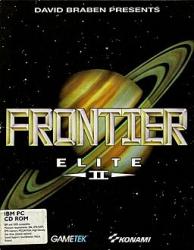 The Frontier Elite game box art front (credit: Gametek/Konami)