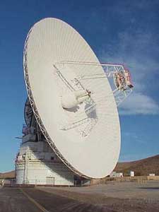 The Goldstone Antenna, part of the Deep Space Network.  Image Credit:  JPL