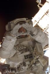 Stanley Love spacewalk.  Image:  NASA