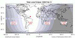 NASA - Eclipse Visibility World Chart