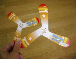 space boomerang.  Image courtesy of Gary Broadbent