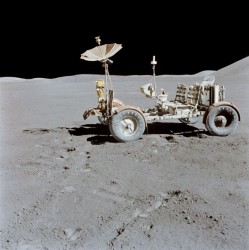 The Apollo 15 lunar rover, awaiting the return of man to the Moon (NASA)