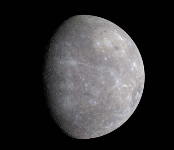 True color image of Mercury (MESSENGER)