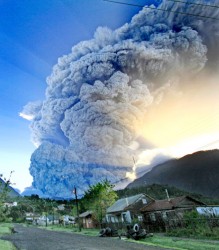 The eruption looms (AP)