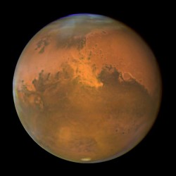 Mars, just a normal planet. No mystery here... (NASA/Hubble)