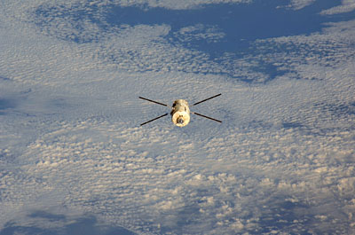 ATV after it undocked from the ISS on Sept. 5. Credit:  NASA
