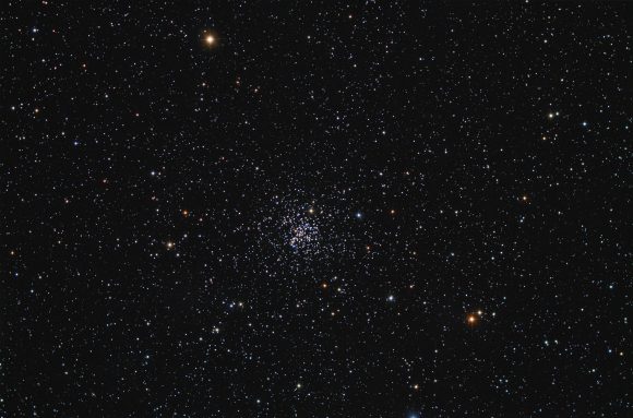 The Messier 67 star cluster, one of the oldest known open star clusters. located in the constellation Cancer. Credit & Copyright: Noel Carboni/Greg Parker